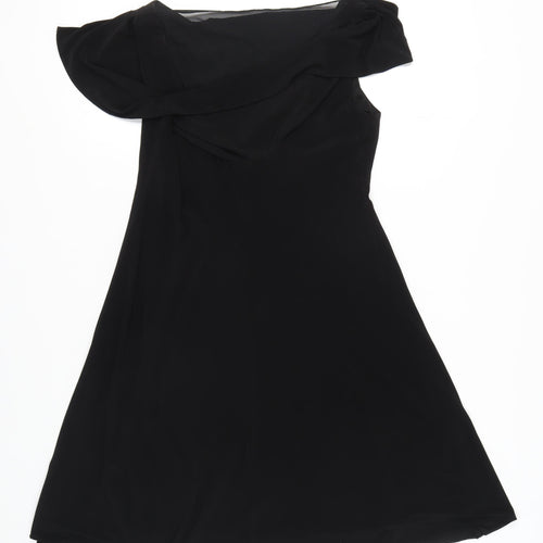 Patra Women's Black Size 12 Sleeveless Jersey Dress