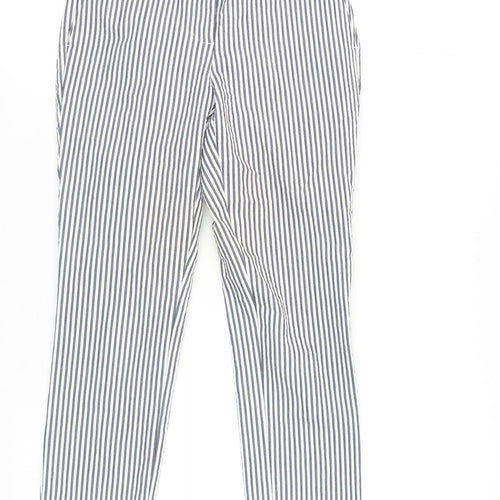Zara Women's Striped Trousers XS Multicoloured