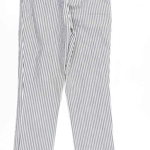 Zara Women's Striped Trousers XS Multicoloured