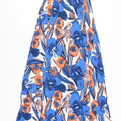 French Connection Women's Multicoloured Floral A-Line Dress