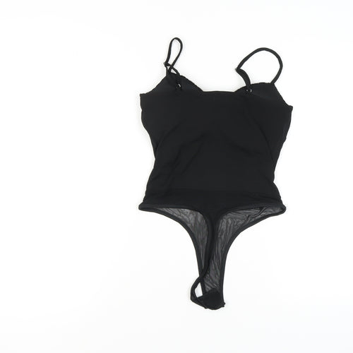 New Look Women's Black Bodysuit Size 12 Sleeveless