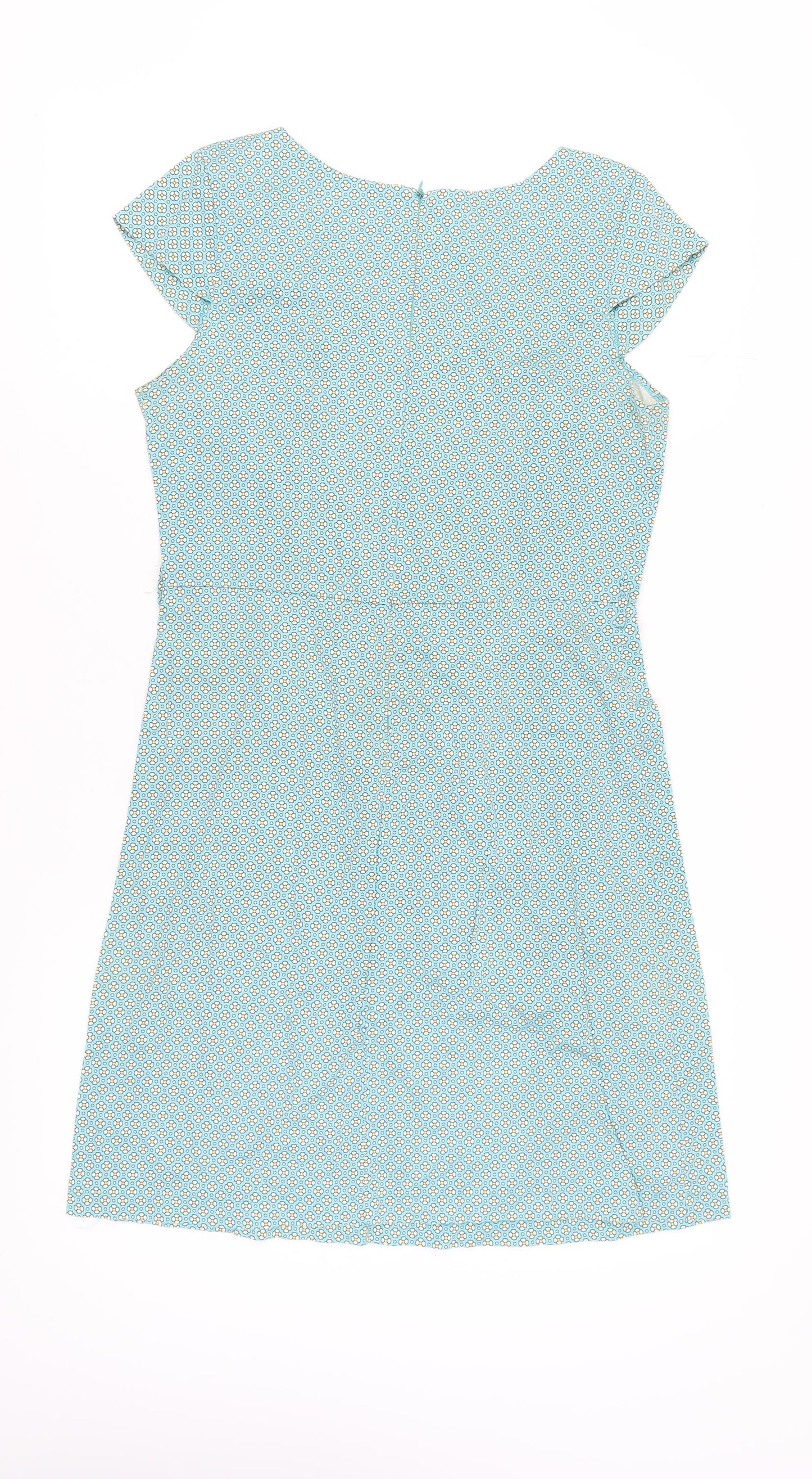 Lola & Liza Women's Blue Floral Shift Dress Size 12
