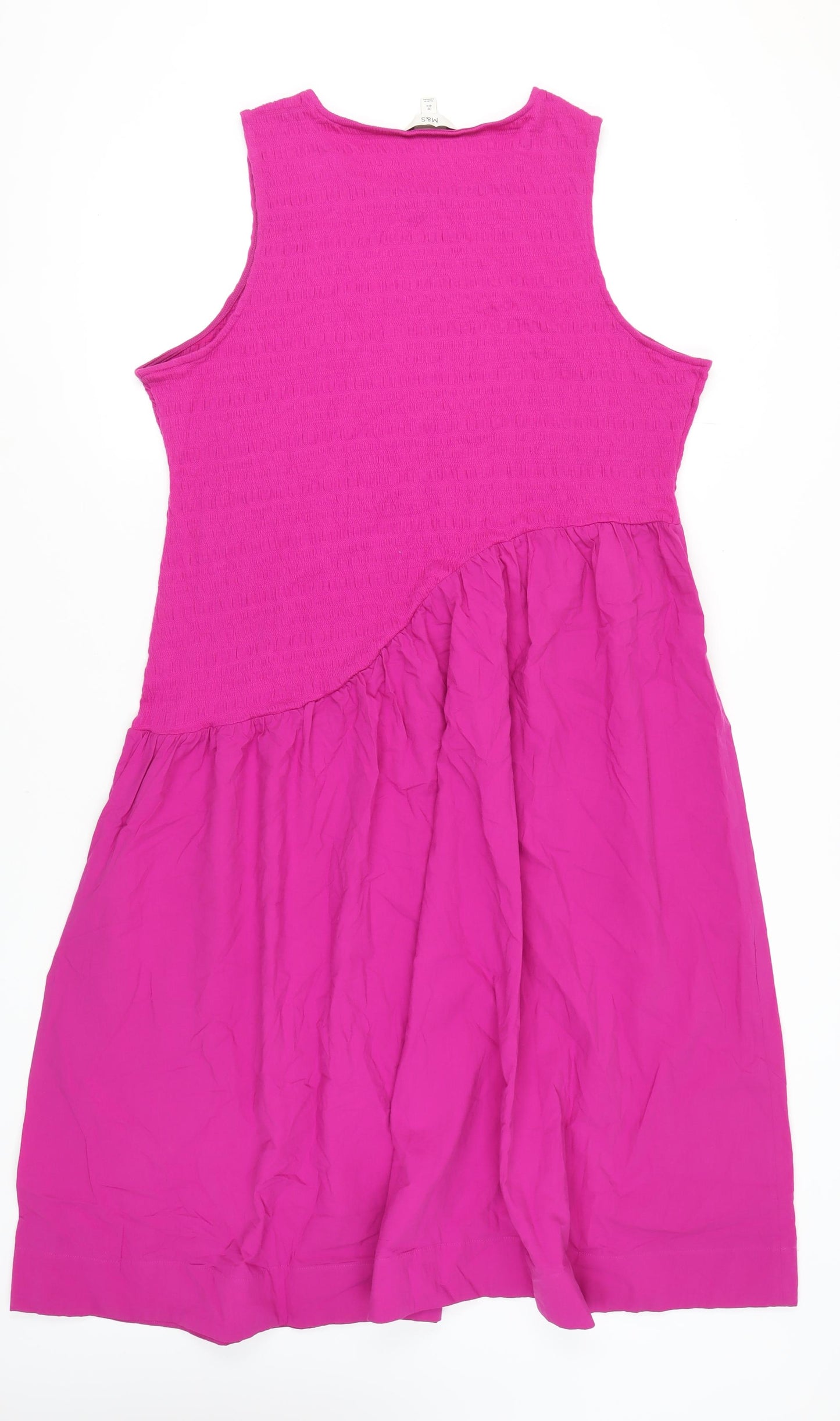 Marks and Spencer Women's Pink Sleeveless Dress