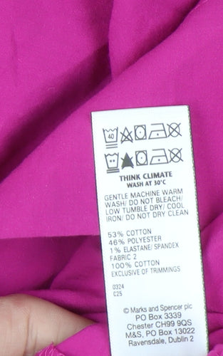 Marks and Spencer Women's Pink Sleeveless Dress