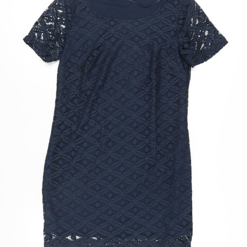 Vero Moda Women's Blue Lace Dress Size M