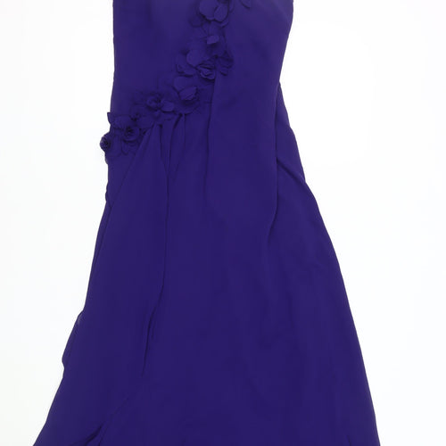 BEN de LISI Women's Purple Formal Long Dress Size 10