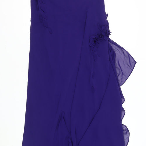 BEN de LISI Women's Purple Formal Long Dress Size 10
