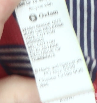 Marks and Spencer Boys Striped T-Shirt 2-3 Years Multicoloured