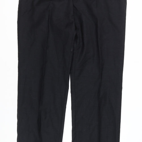 Esprit Men's Black Dress Pants, Size 34, Wool
