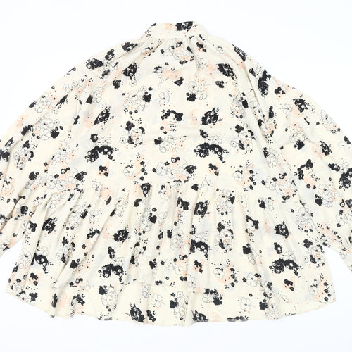 ASOS Women's Multicoloured Floral Blouse Size 16