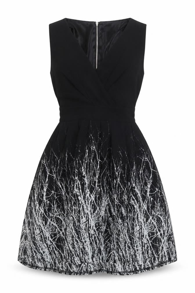 Front view of Tenki Women's Black Dress, size 10