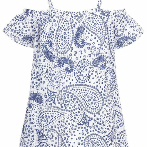 Marks and Spencer Women’s White Paisley Dress