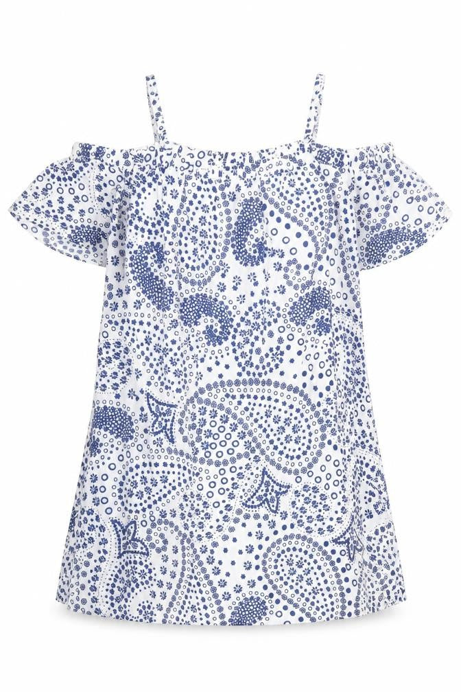 Marks and Spencer Women’s White Paisley Dress