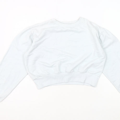 Pinkydoll Women's White Sweatshirt UK 10 Crew Neck Pullover