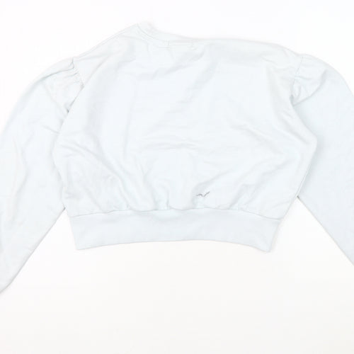 Pinkydoll Women's White Sweatshirt UK 10 Crew Neck Pullover