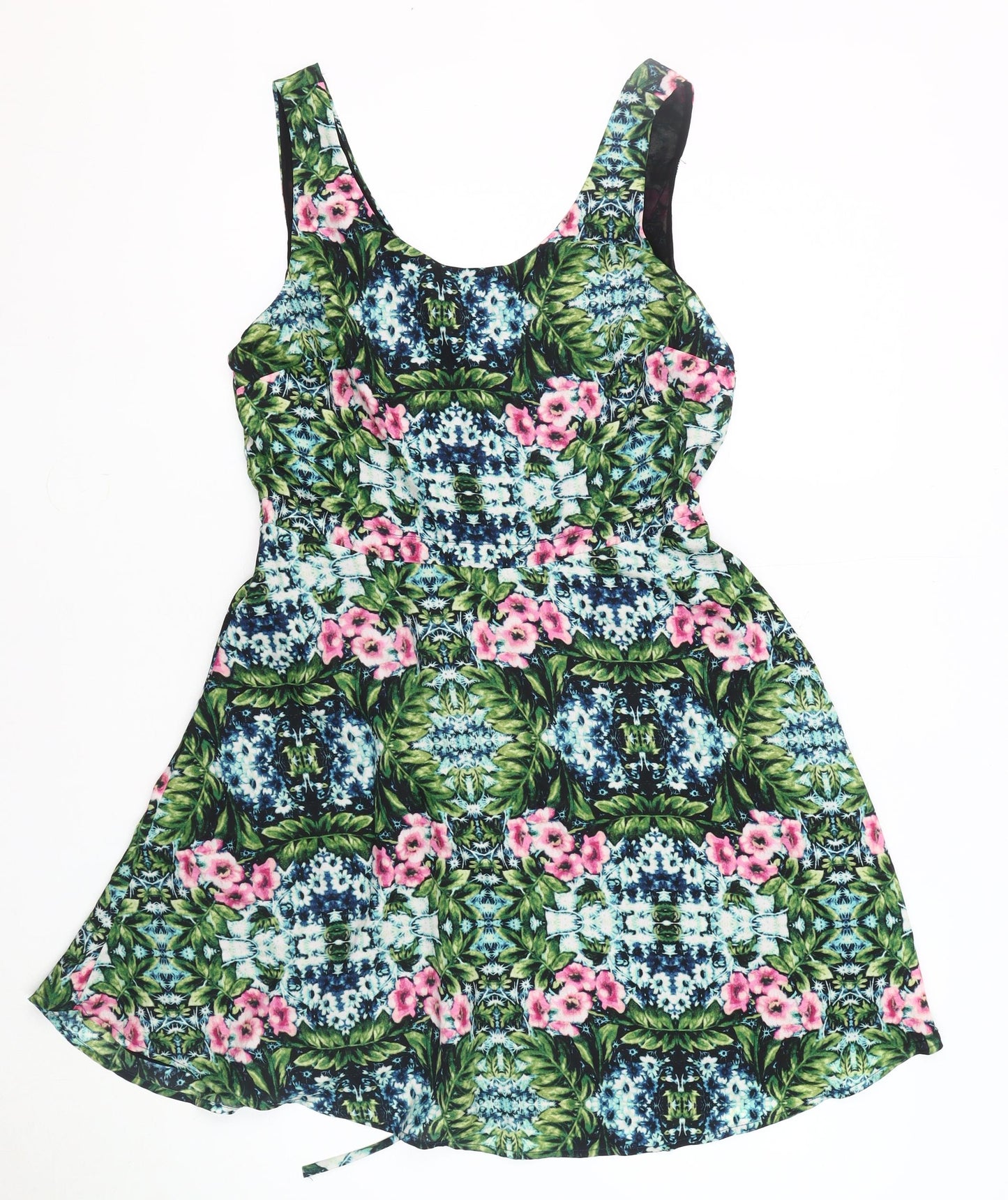 Forever 21 Women's Multicoloured A-Line Short Dress