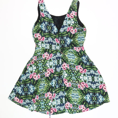Forever 21 Women's Multicoloured A-Line Short Dress