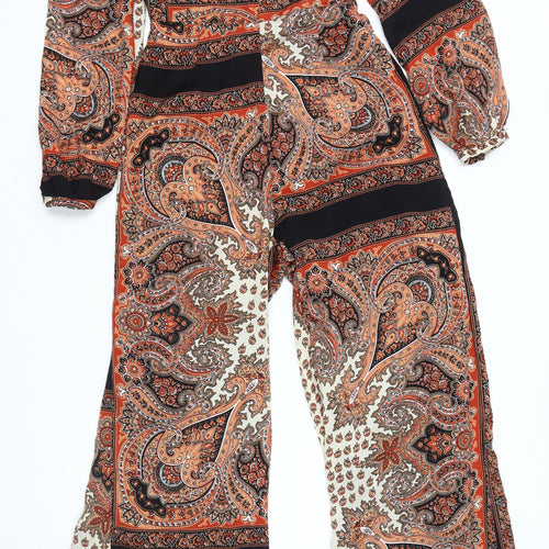 Glamorous Womens Jumpsuit Multicoloured Paisley XS