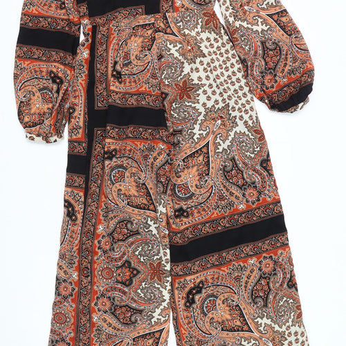 Glamorous Womens Jumpsuit Multicoloured Paisley XS