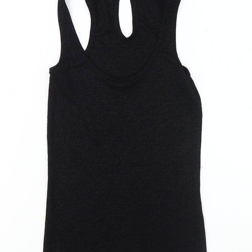 Dorothy Perkins Women's Black Tank Top - Size 8