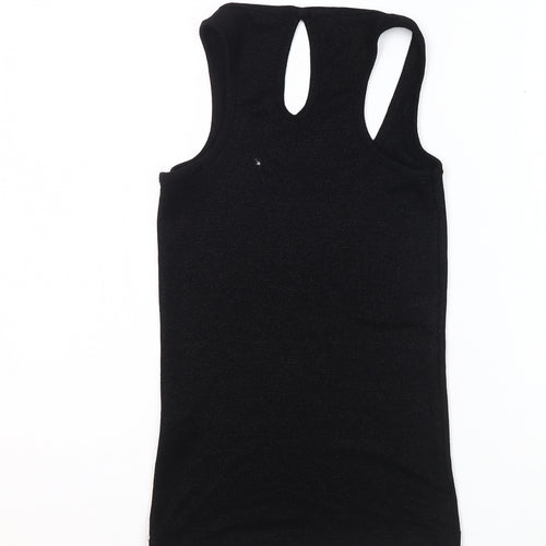 Dorothy Perkins Women's Black Tank Top - Size 8