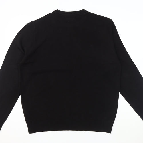 Maine New England Black L Men's Pullover Jumper