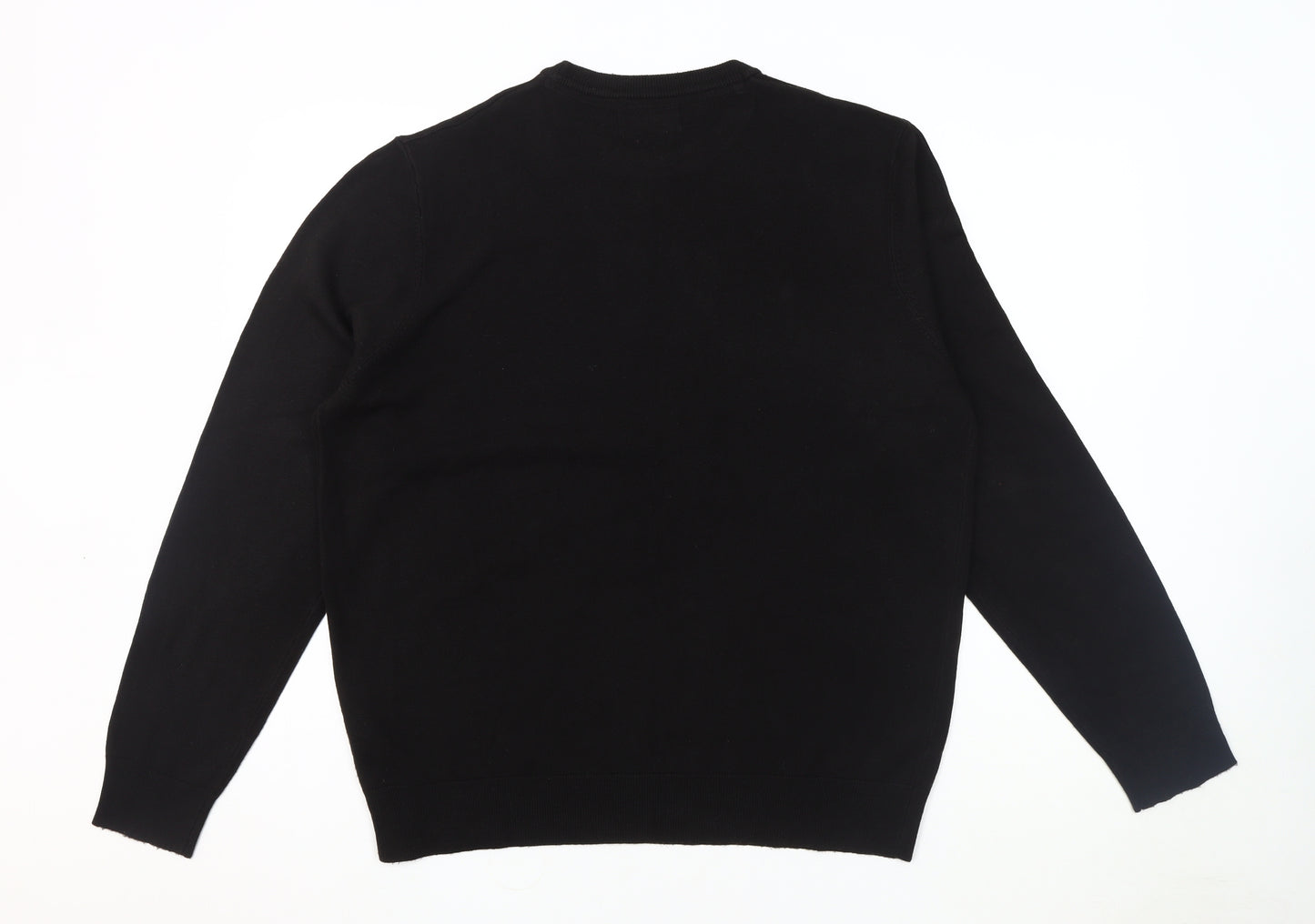 Maine New England Black L Men's Pullover Jumper