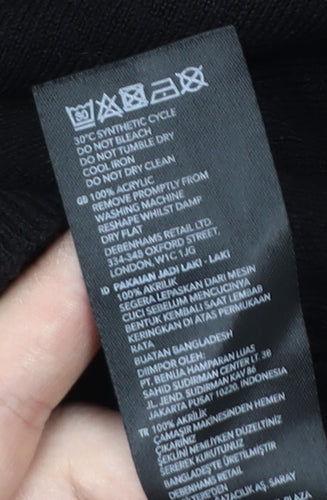 Maine New England Black L Men's Pullover Jumper