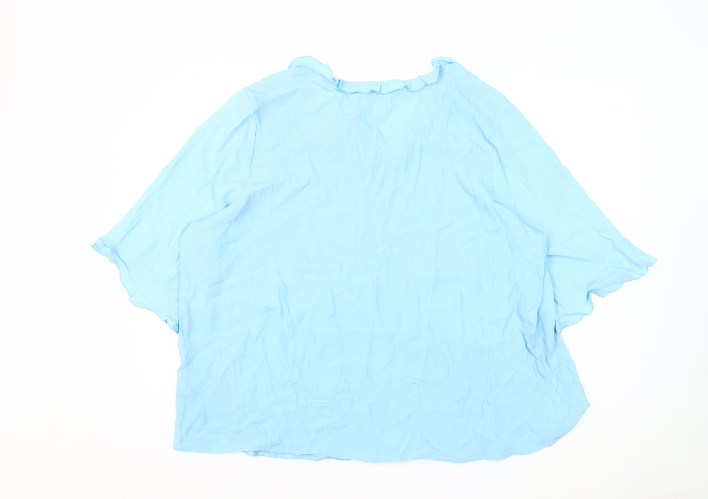 Marks and Spencer Women's Blue Top, Size 20