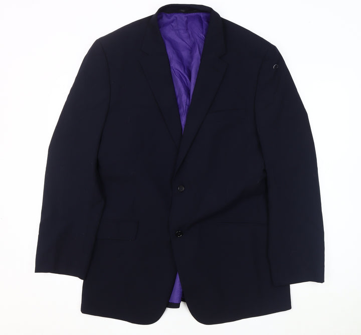 Skopes Men's Blue Blazer 44R Classic Formal Style