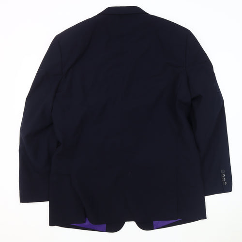 Skopes Men's Blue Blazer 44R Classic Formal Style