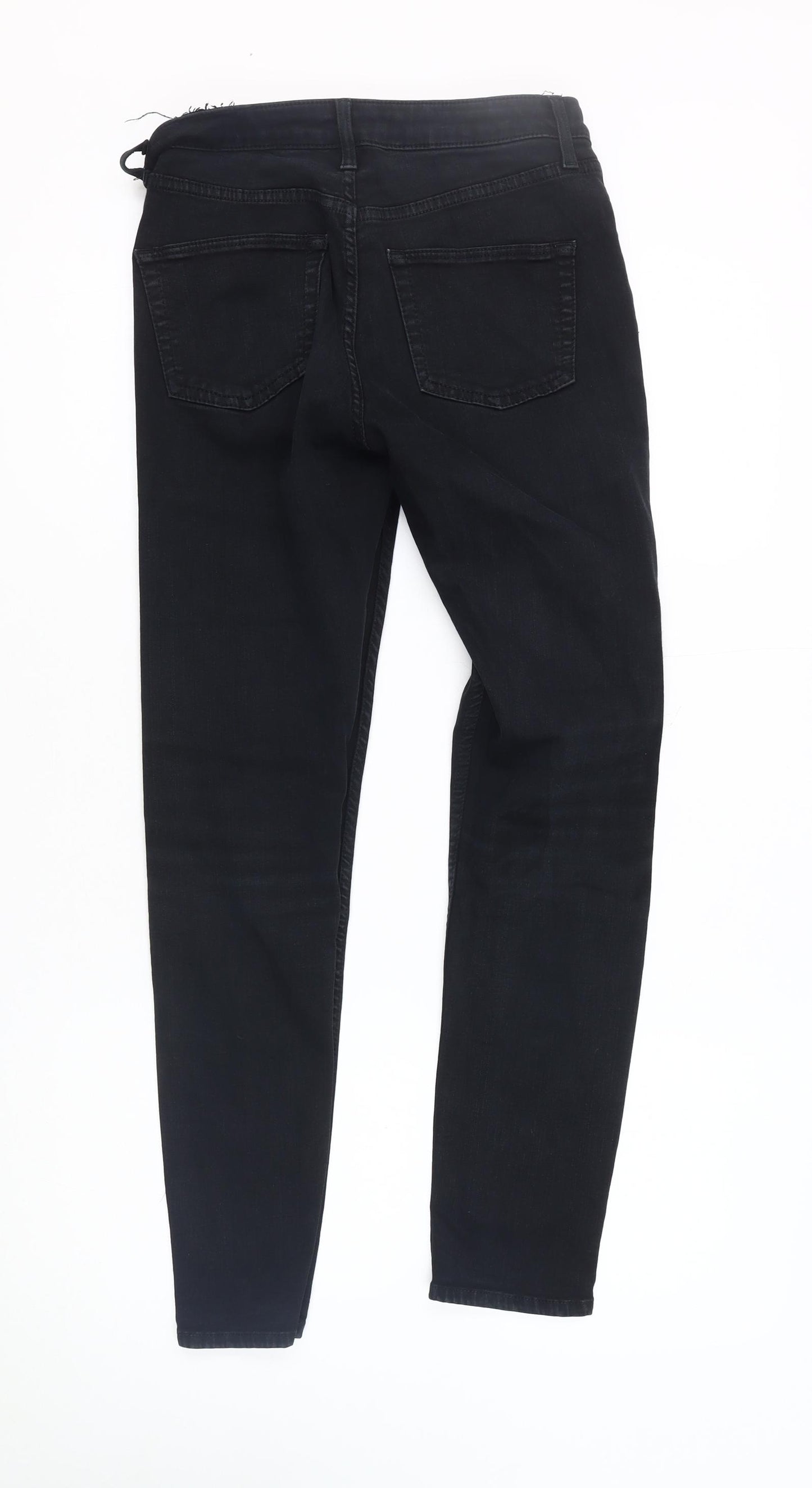 Topshop Men's Black Slim Straight Jeans 28