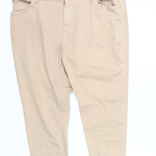 Marks and Spencer Women's Beige Jeggings Size 18