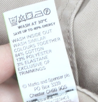 Marks and Spencer Women's Beige Jeggings Size 18