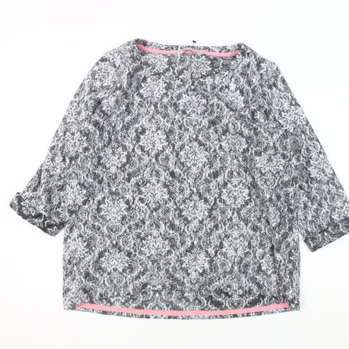 Marks and Spencer Women's Grey Jumper Size 16