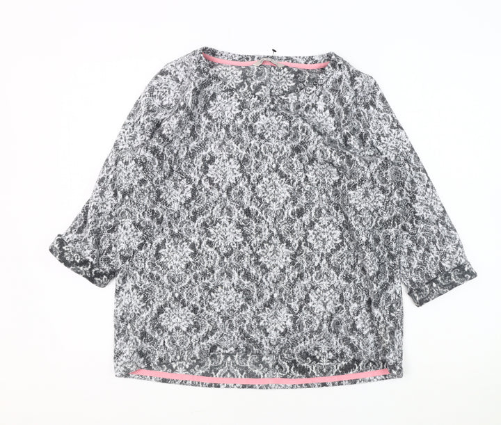 Marks and Spencer Women's Grey Jumper Size 16