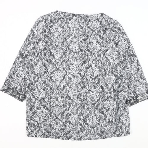 Marks and Spencer Women's Grey Jumper Size 16