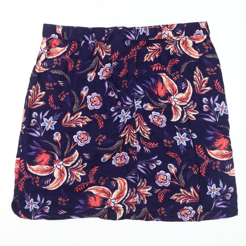 Next Women’s Multicoloured Floral Skirt Size 18T