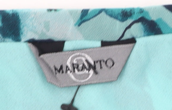 M&Co Women's Blue Floral Skirt Size 12