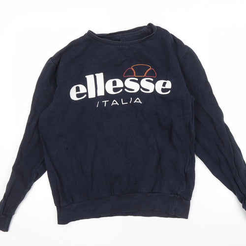 Ellesse Men's Blue Pullover Sweatshirt M