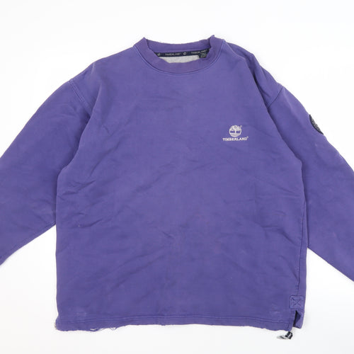 Timberland Men's Purple Pullover Sweatshirt M