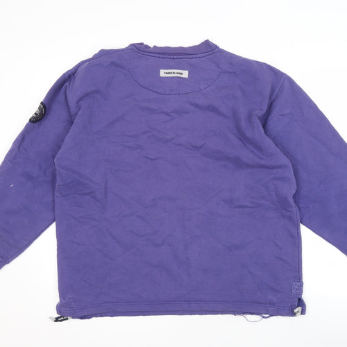Timberland Men's Purple Pullover Sweatshirt M