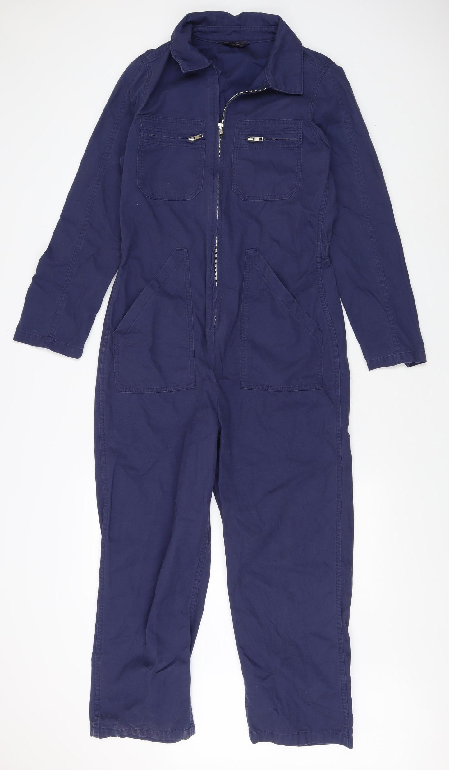 Marks and Spencer Blue Women's Jumpsuit Size 12