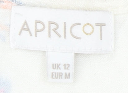 Apricot Women's Ivory Bird Tunic Blouse Size 12