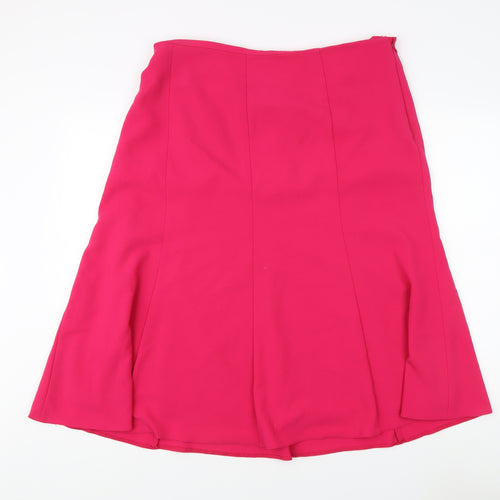 EWM Pure Classics Women's Pink A-Line Skirt Size 22