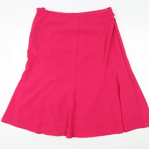 EWM Pure Classics Women's Pink A-Line Skirt Size 22