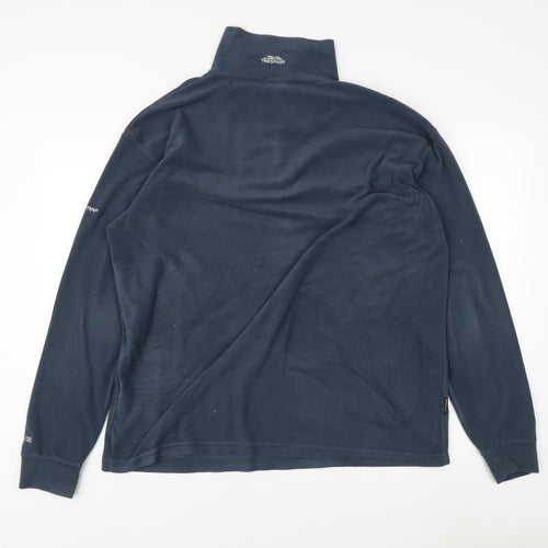 Trespass Men's Blue XL Fleece Pullover Sweatshirt