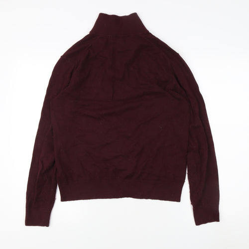 Banana Republic Men's Red Knit Pullover Sweatshirt S