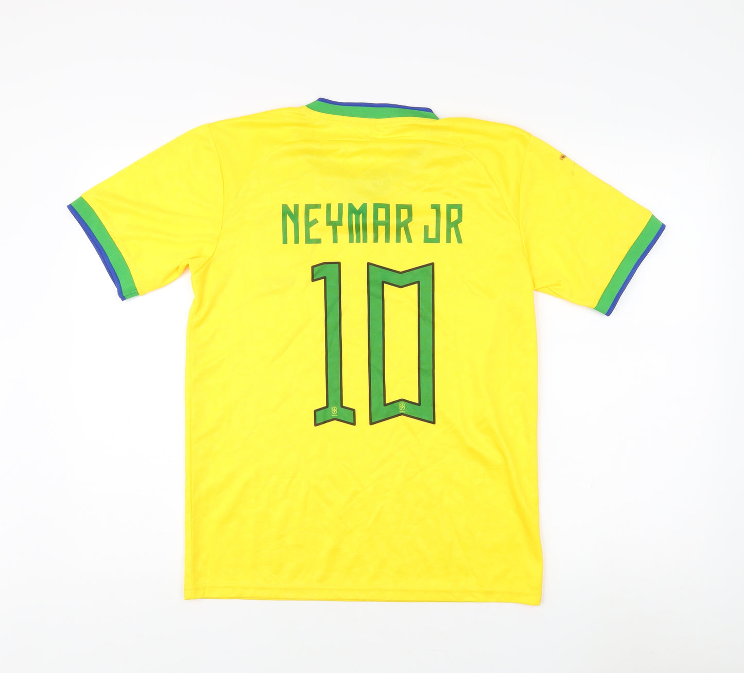 Brasil Men's Yellow Football Jersey Size S