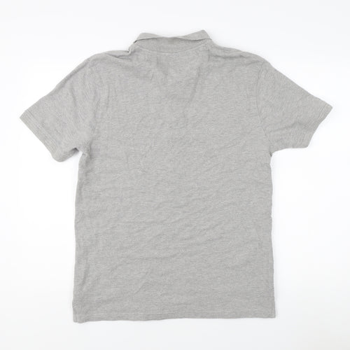 Peter Werth Men's Grey Polo Shirt, Size L, Casual Style